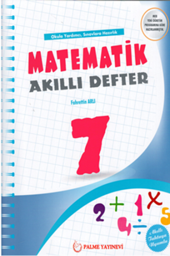 Palme Yayınları 7. Sınıf Matematik Akıllı Defter Komisyon