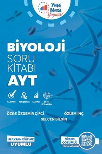 Yeni Nesil Yayınları AYT Biyoloji Soru Bankası Özge Özdemir Çifci