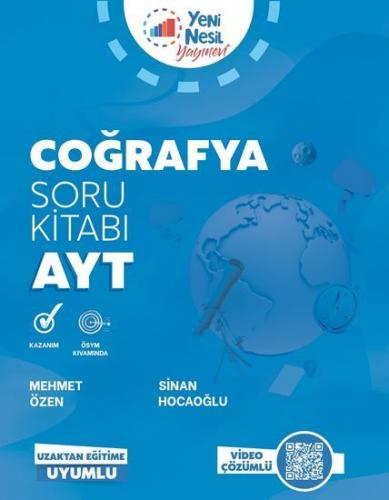 Yeni Nesil Yayınları AYT Coğrafya Soru Kitabı
