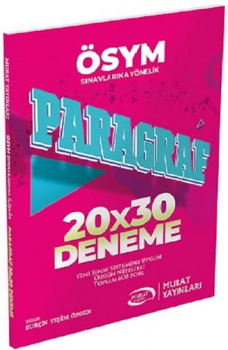 Murat Yayınları Paragraf 20x30 Deneme
