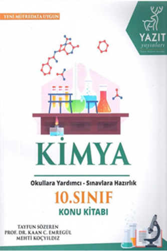 Yazıt Yayınları 10. Sınıf Kimya Konu Kitabı Komisyon