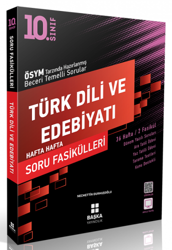 Başka Yayıncılık 10. Sınıf Türk Dili ve Edebiyatı Hafta Hafta Soru Fas
