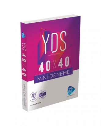 Metoo Publishing YDS 40X40 Mini Deneme