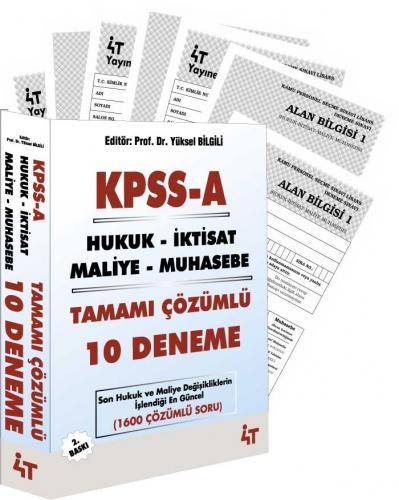 4T KPSS A Grubu Tamamı Çözümlü 10 Deneme