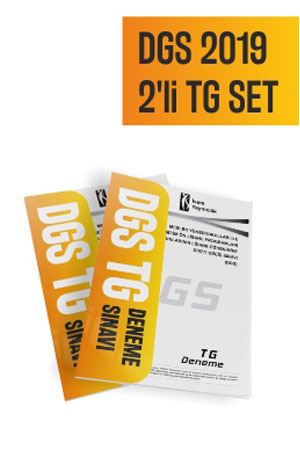 İsem DGS Türkiye Geneli Deneme Sınavı 2li Set