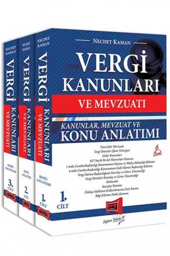 Vergi Kanunları ve Mevzuatı Konu Anlatımı ve Soru Bankası 3 Kitap