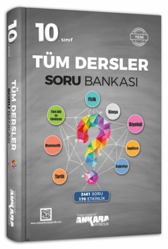 Ankara Yayıncılık 10. Sınıf Tüm Dersler Soru Bankası Komisyon