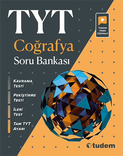 Tudem Yayınları TYT Coğrafya Soru Bankası Komisyon