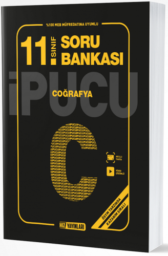 Hız Yayınları 11. Sınıf Coğrafya İpucu Soru Bankası