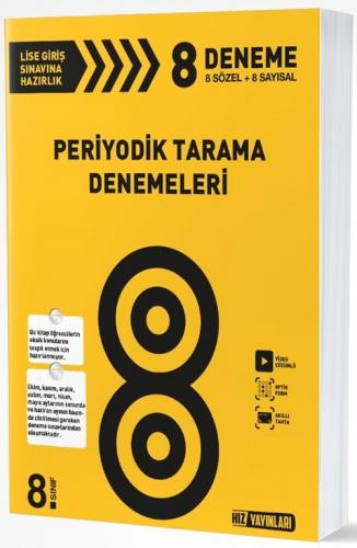 5-8. Sınıf Kitapları - Hız Yayınları 8. Sınıf Periyodik Tarama Denemel