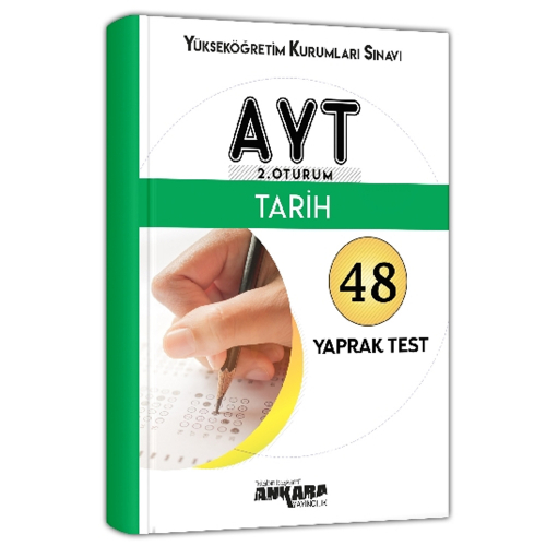 YKS AYT Tarih 48 Yaprak Test - Ankara Yayıncılık