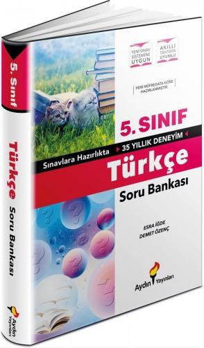 Aydın Yayınları 5. Sınıf Türkçe Soru Bankası Komisyon