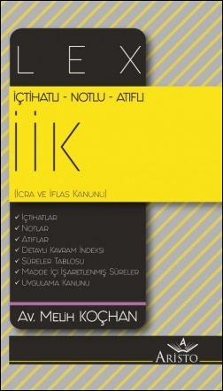 LEX İcra ve İflas Kanunu (İİK)