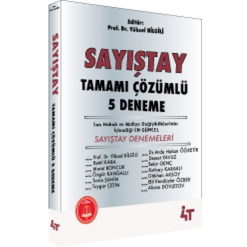 4T Sayıştay Tamamı Çözümlü 5 Deneme