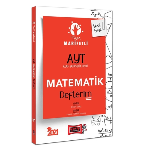 Yargı Yayınları 2021 AYT Tam Marifetli Matematik Defterim