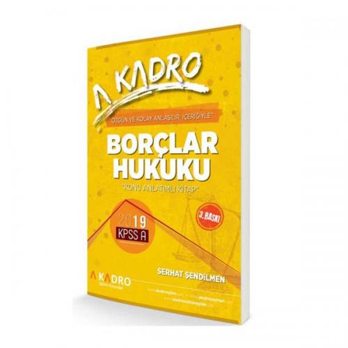 KAMPANYALI - KPSS A Grubu Borçlar Hukuku Konu Anlatımlı 3.baskı -2019