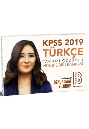 Benim Hocam KPSS Türkçe Tamamı Çözümlü Video Soru Bankası 2019