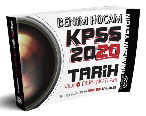 Benim Hocam Yayınları 2020 KPSS Tarih Video Ders Notları