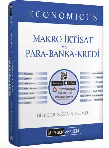 Pegem Yayınları 2020 KPSS A Grubu Economicus Makro İktisat Ve Para-Banka-Kredi Tamamı Çözümlü Soru Bankası (cilt 2)