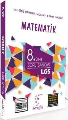 Karekök Yayınları 8. Sınıf LGS Matematik Soru Bankası Komisyon