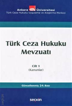 Türk Ceza Hukuku Mevzuatı Cilt:1 (Ciltli)
