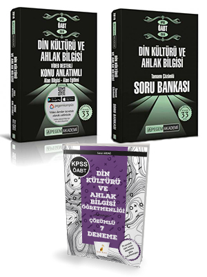 Pegem Akademi KPSS ÖABT Din Kültürü ve Ahlak Bilgisi Öğretmenliği Konu+Soru Set
