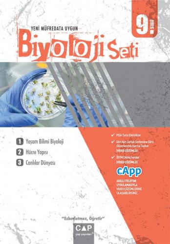 Çap 9. Sınıf Anadolu Lisesi Biyoloji Seti