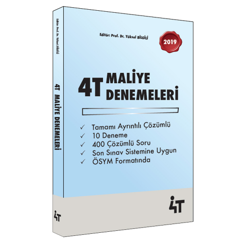 4T KPSS A Grubu Maliye Denemeleri Tamamı Çözümlü