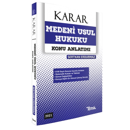KARAR Medeni Usul Hukuku Konu Anlatımı
