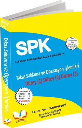 Roper SPK SPF Lisanslama 1012 Takas Saklama ve Operasyon İşlemleri Düzey 1-2-3