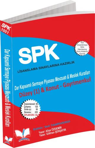 Roper SPK SPF Lisanslama 1001 Dar Kapsamlı Sermaye Piyasası Mevzuatı ve Meslek Kuralları Düzey-1 Konut Gayrimenkul