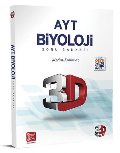 3D Yayınları AYT Biyoloji 3D Soru Bankası