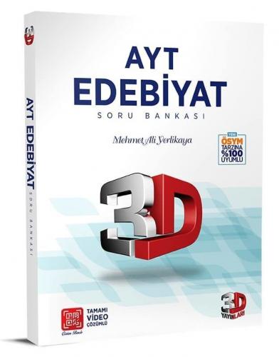 3D Yayınları AYT Edebiyat Soru Bankası