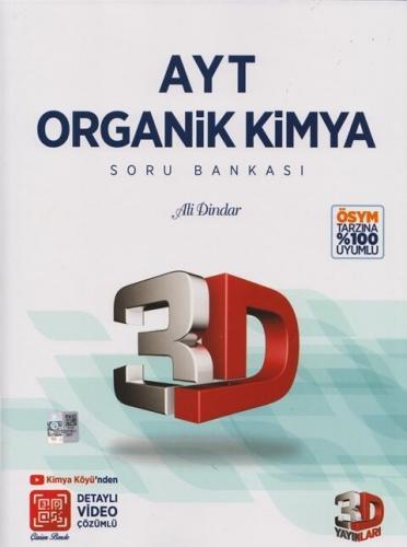 3D Yayınları AYT Organik Kimya Soru Bankası Ali Dindar