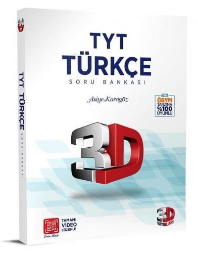 3D Yayınları TYT Türkçe 3D Soru Bankası