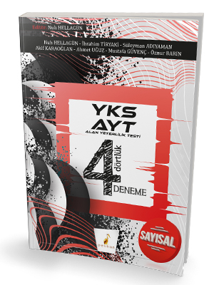 Pelikan AYT Sayısal 4 Dörtlük 4 Deneme Sınavı 2019