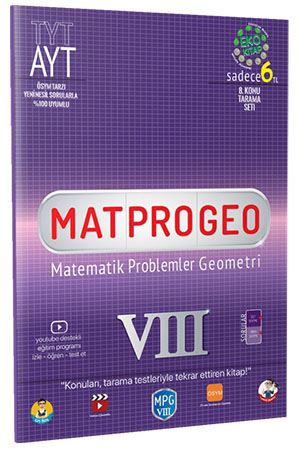 Tonguç Kamp TYT - AYT MATPROGEO Matematik Problemler Geometri Konu Tarama Testi