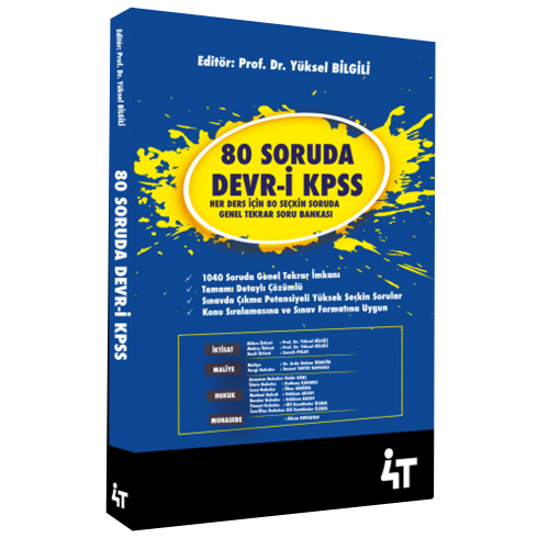 4T 80 Soruda Devr-i KPSS