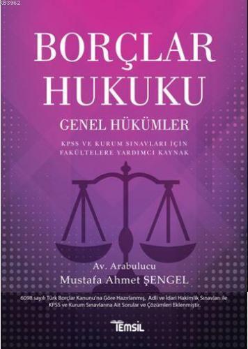 Temsil Borçlar Hukuku Genel Hükümler %20 indirimli Mehmet Ahmet Şengel