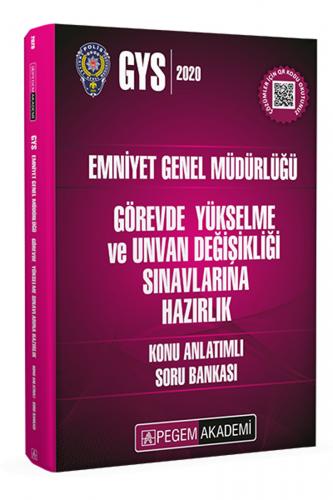 Pegem Yayınları 2020 GYS Emniyet Genel Müdürlüğü Konu Anlatımlı Soru Bankası