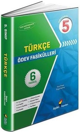 Aydın Yayınları 5. Sınıf Türkçe Ödev Fasikülleri Komisyon