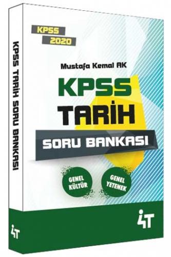 4T Yayınları 2020 KPSS Tarih Soru Bankası