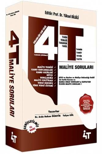 4T Yayınları Tamamı Çözümlü Özgün Maliye Soruları