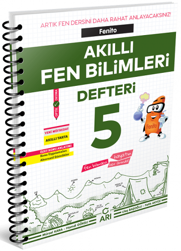 Arı Yayınları 5. Sınıf Akıllı Fen Bilimleri Defteri