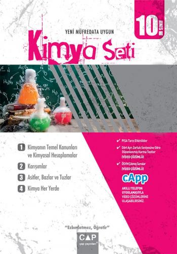Çap 10. Sınıf Anadolu Lisesi Kimya Seti