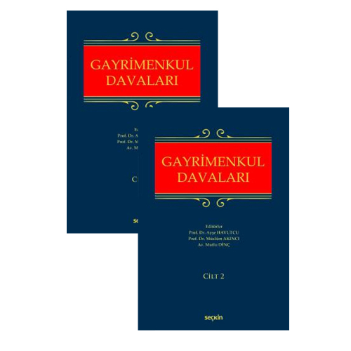 Gayrimenkul Hukuku Davaları (2 Cilt Takım)
