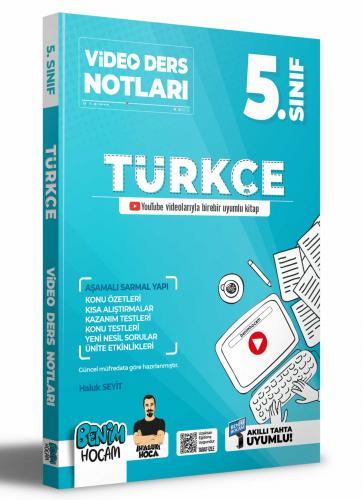 Benim Hocam Yayınları 5.Sınıf Türkçe Video Ders Notları Konu Anlatımı 