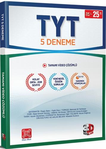 Çözüm TYT 3D 5 Deneme