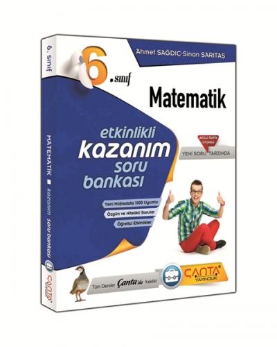 Çanta 6. Sınıf Matematik Etkinlikli Kazanım Soru Bankası