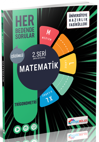 Köşebilgi Yayınları TYT AYT Matematik Denklem ve Eşitsizlikler Her Bedende Sorular 2. Seri Video Çözümlü